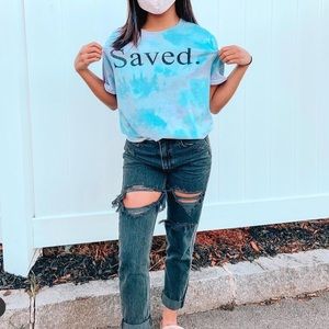 Black Ripped Mom Jeans American Eagle